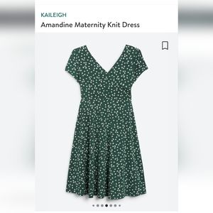 Kaileigh Amandine Maternity dress, sz Large